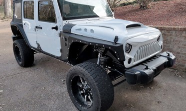 Капот тюнинговый для Jeep Wrangler JK / JKU фото