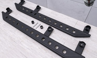 защитные усиленные пороги Jeep Wrangler JL (4 двери) фото