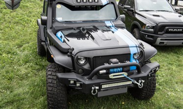 передняя рамка вокруг стекла Jeep Wrangler JK  фото