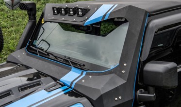 передня рамка навколо скла Jeep Wrangler JK фото