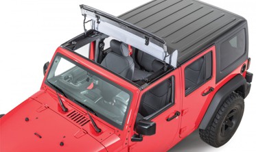 Мягкая крышка кузова Jeep Wrangler JK (версия 2/4 двери) фото
