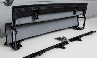 Мягкая крышка кузова Jeep Wrangler JK (версия 2/4 двери) фото