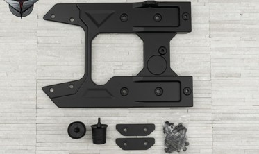 Крепление под запаску большего диаметра Jeep Wrangler JL фото