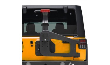 Крепление под запаску большего диаметра Jeep Wrangler JK фото