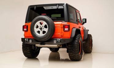 задній бампер Jeep Wrangler JL LED 12W фото