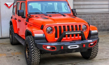 защитный передний бампер Jeep Wrangler JL фото