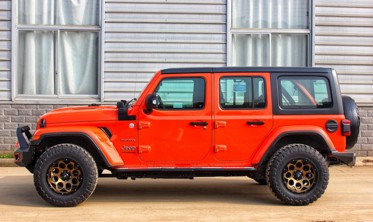 защитный передний бампер Jeep Wrangler JL фото