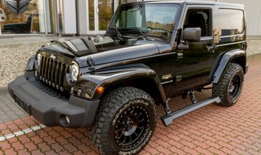електричні пороги (підніжки бокові) Jeep Wrangler JK (4 двері) фото