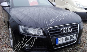 Накладки на фари AUDI A5 coupe abs-пластик фото