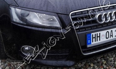 Накладки на фари AUDI A5 coupe abs-пластик фото