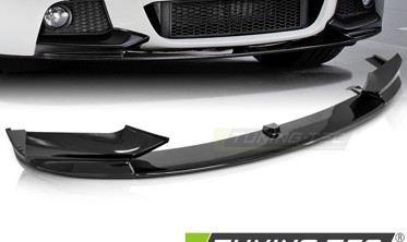 Диффузор переднего бампера BMW F10 / F11 / F18 M-Performance черный глянцевый фото
