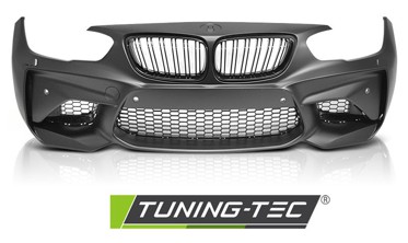 Тюнінговий бампер передній BMW 1 F20, F21 післярестайл у стилі M2 фото