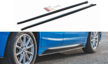 Боковые диффузоры порогов BMW X2 F39 M-Pack фото