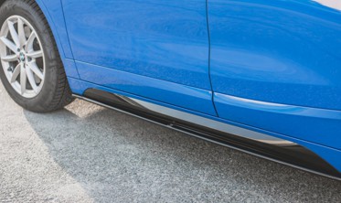 Боковые диффузоры порогов BMW X2 F39 M-Pack фото