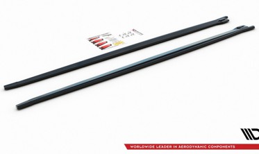 Боковые диффузоры порогов BMW X2 F39 M-Pack фото