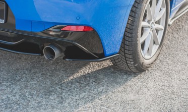 Бічні дифузори заднього бампера BMW X2 F39 M-Pack фото