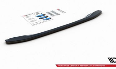 Центральный диффузор заднего бампера BMW X2 F39 M-Pack фото