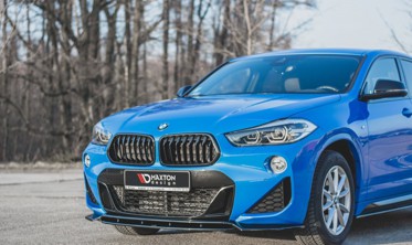 Диффузор переднего бампера BMW X2 F39 M-Pack фото