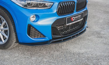 Диффузор переднего бампера BMW X2 F39 M-Pack фото