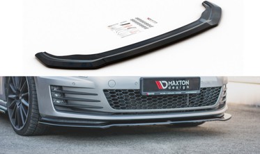 Тюнінг накладка на передній бампер Volkswagen Golf 7 версія GTI фото