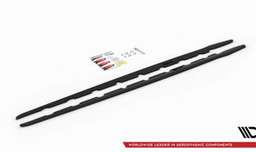 Боковые накладки под пороги BMW 1 F40 M-Pack/ M135i  версия 2 фото