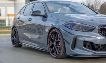 Бічні дифузори порогів BMW 1 F40 M-Pack/M135i фото