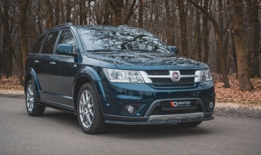 Тюнінговий дифузор переднього бампера Fiat Freemont фото