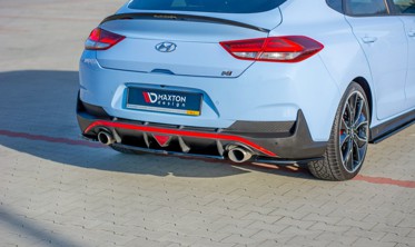 Центральний дифузор заднього бампера Hyundai I30 N Fastback Mk3 фото