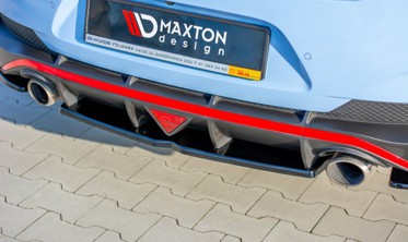 Центральний дифузор заднього бампера Hyundai I30 N Fastback Mk3 фото