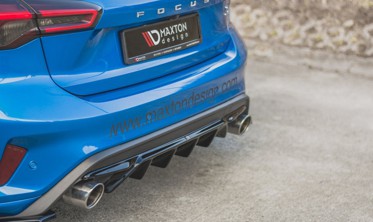 Центральний дифузор заднього бампера Ford Focus ST Mk4 вер.2 фото
