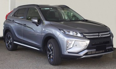 защитная накладка заднего бампера с загибом Mitsubishi Eclipse Cross фото
