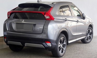 защитная накладка заднего бампера с загибом Mitsubishi Eclipse Cross фото