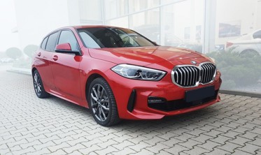 захисна накладка заднього бампера з ребрами BMW 1 F40 III M-PAKIET фото