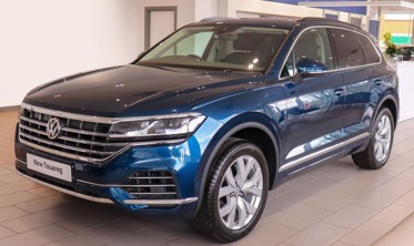 захисні накладки на пороги Volkswagen Touareg III Special Edition (Stal) фото