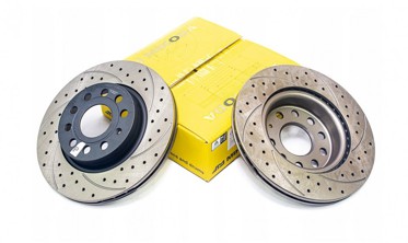 Тормозний диск задній вентильований Volvo S60 II, S80 II, V70 III, XC70 II, V60 DT2435 фото
