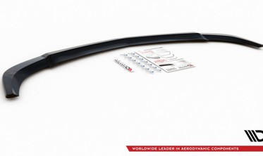 Спойлер под передний бампер Mercedes C-Class W204 AMG-Line рестайл фото