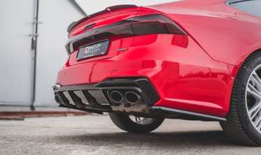 Задній дифузор бампера для Audi A7 S-Line C8 / S7 C8 фото
