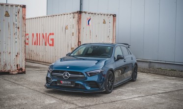 Тюнінгові накладки на пороги Mercedes A35 AMG / AMG-line W177 фото