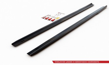 Тюнінгові накладки на пороги Mercedes A35 AMG / AMG-line W177 фото