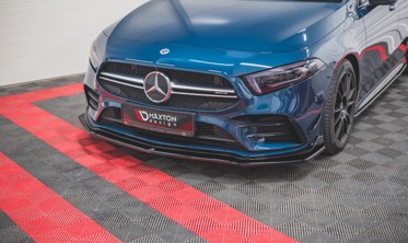 Дифузор переднього бампера Mercedes A35 AMG/AMG-line W177 вер. 1 фото