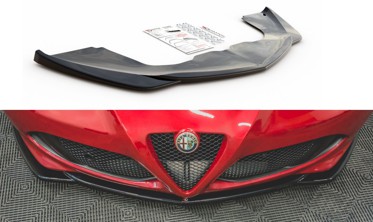Тюнинговый диффузор переднего бампера Alfa Romeo 4C фото