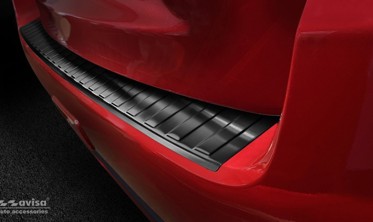 защитная накладка заднего бампера с загибом Mitsubishi ASX Crossover  фото
