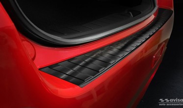 защитная накладка заднего бампера с загибом Mitsubishi ASX Crossover  фото