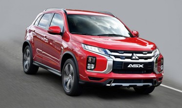 защитная накладка заднего бампера с загибом Mitsubishi ASX Crossover  фото