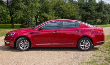 хром накладки на ручки дверей Kia Optima фото