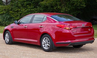 хром накладки на ручки дверей Kia Optima фото