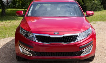 хром накладки протитуманок передніх Kia Optima фото