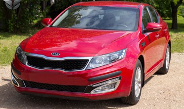 хром накладки противотуманок передних Kia Optima фото