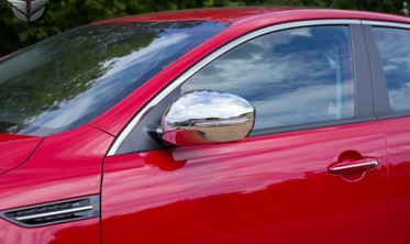 хром накладки на дзеркала Kia Optima (з вирізами для поворотів) фото