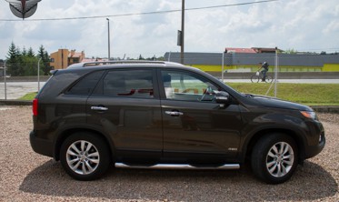 хром накладки на ручки дверей Kia Sorento фото